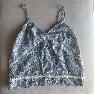 Abercrombie & Fitch Blue Floral Cami